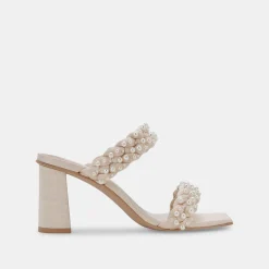 DOLCE VITA Heels*Paily Pearl Heels Vanilla Pearls