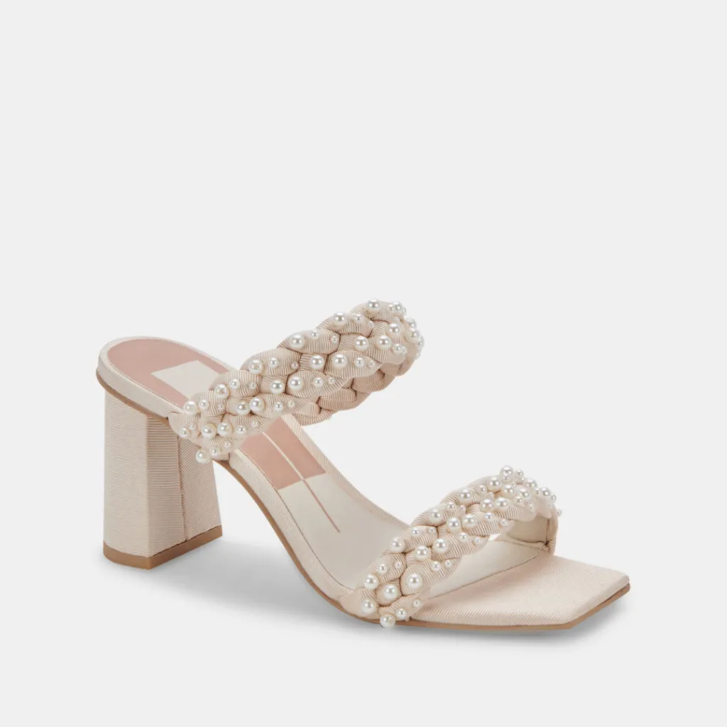 DOLCE VITA Heels*Paily Pearl Heels Vanilla Pearls