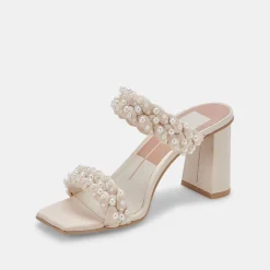 DOLCE VITA Heels*Paily Pearl Heels Vanilla Pearls