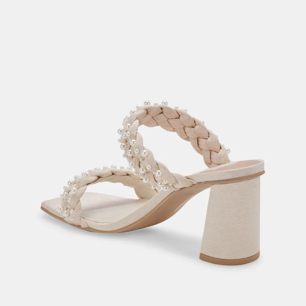DOLCE VITA Heels*Paily Pearl Heels Vanilla Pearls