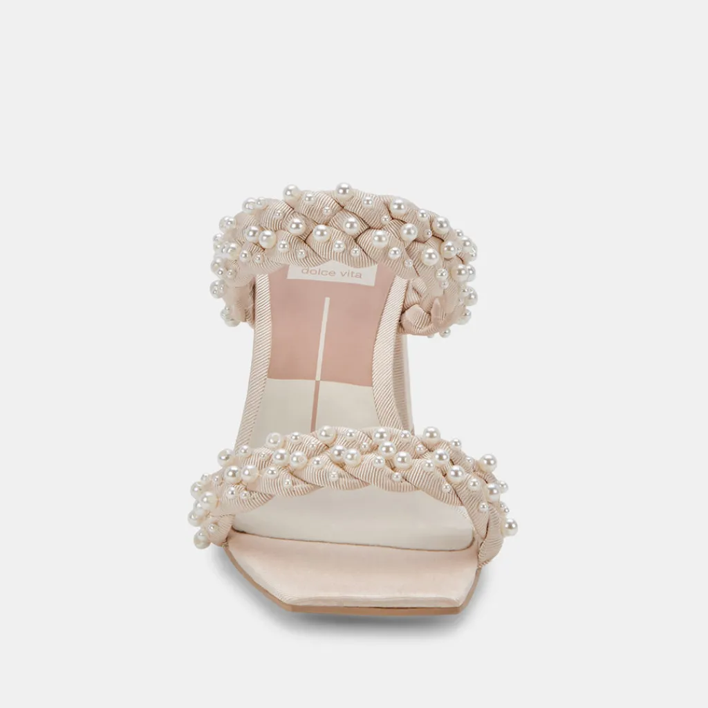 DOLCE VITA Heels*Paily Pearl Heels Vanilla Pearls