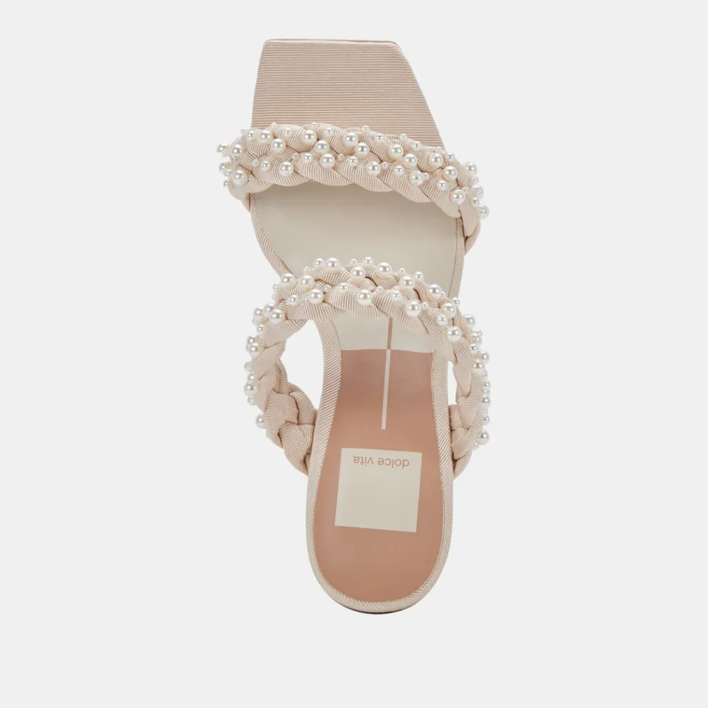DOLCE VITA Heels*Paily Pearl Heels Vanilla Pearls