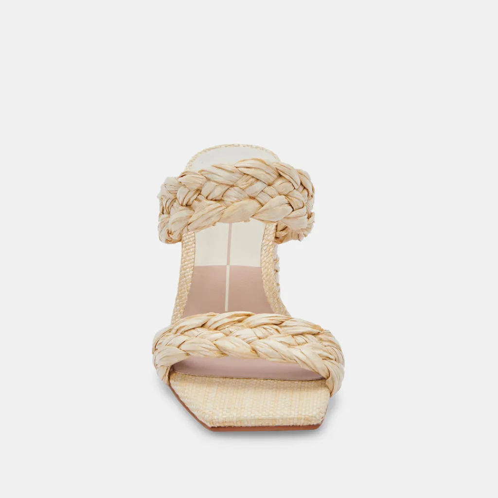 DOLCE VITA Heels*Paily Raffia Heels Vanilla Raffia