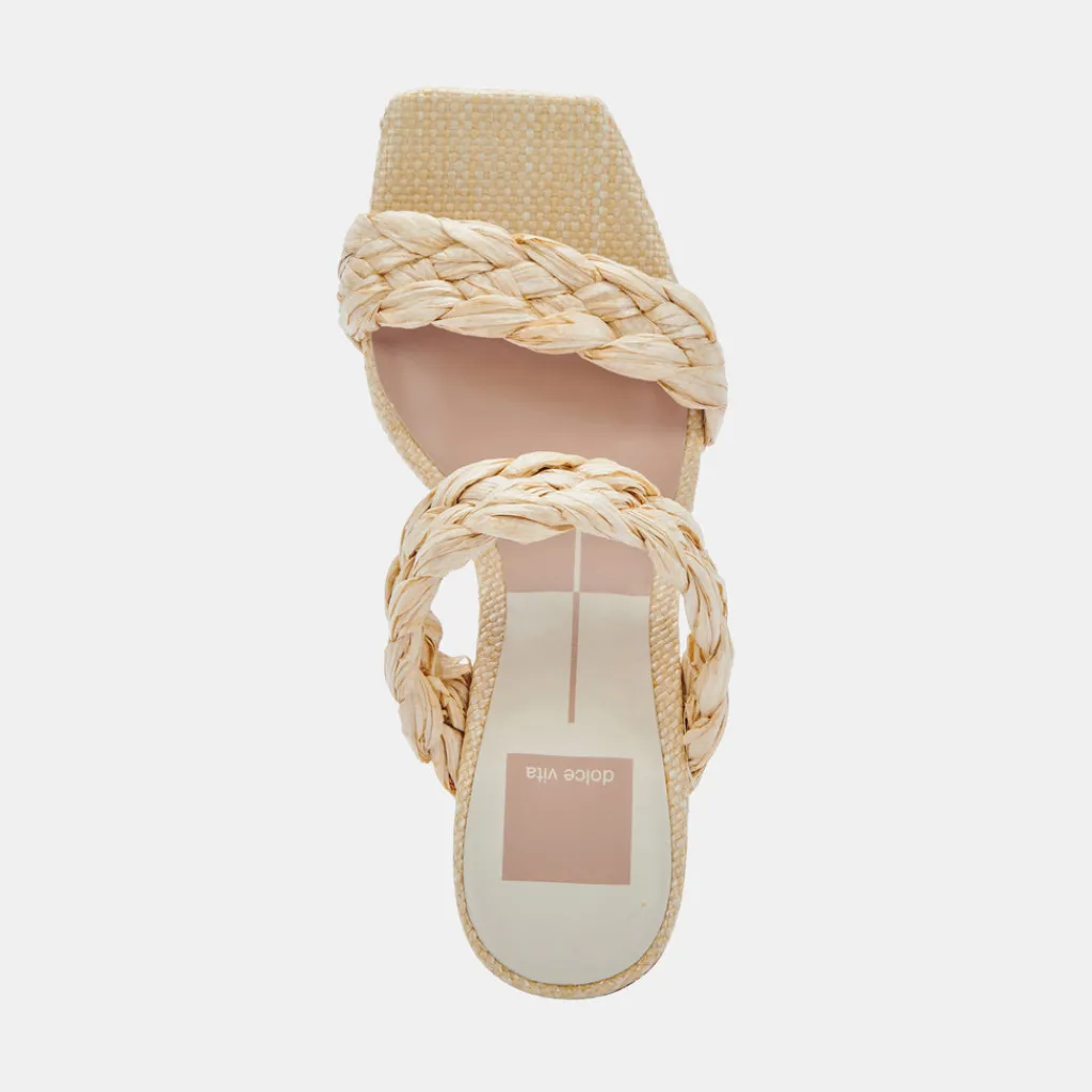 DOLCE VITA Heels*Paily Raffia Heels Vanilla Raffia