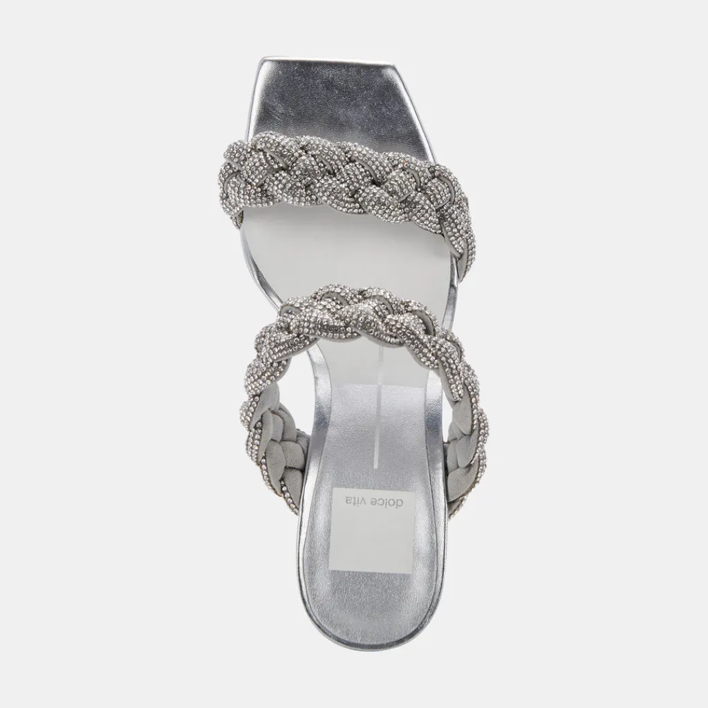 DOLCE VITA Heels*Paily Rhinestone Heels Crystal Rhinestone