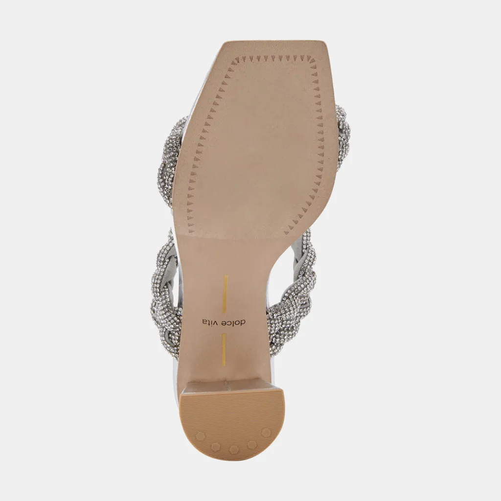 DOLCE VITA Heels*Paily Rhinestone Heels Crystal Rhinestone