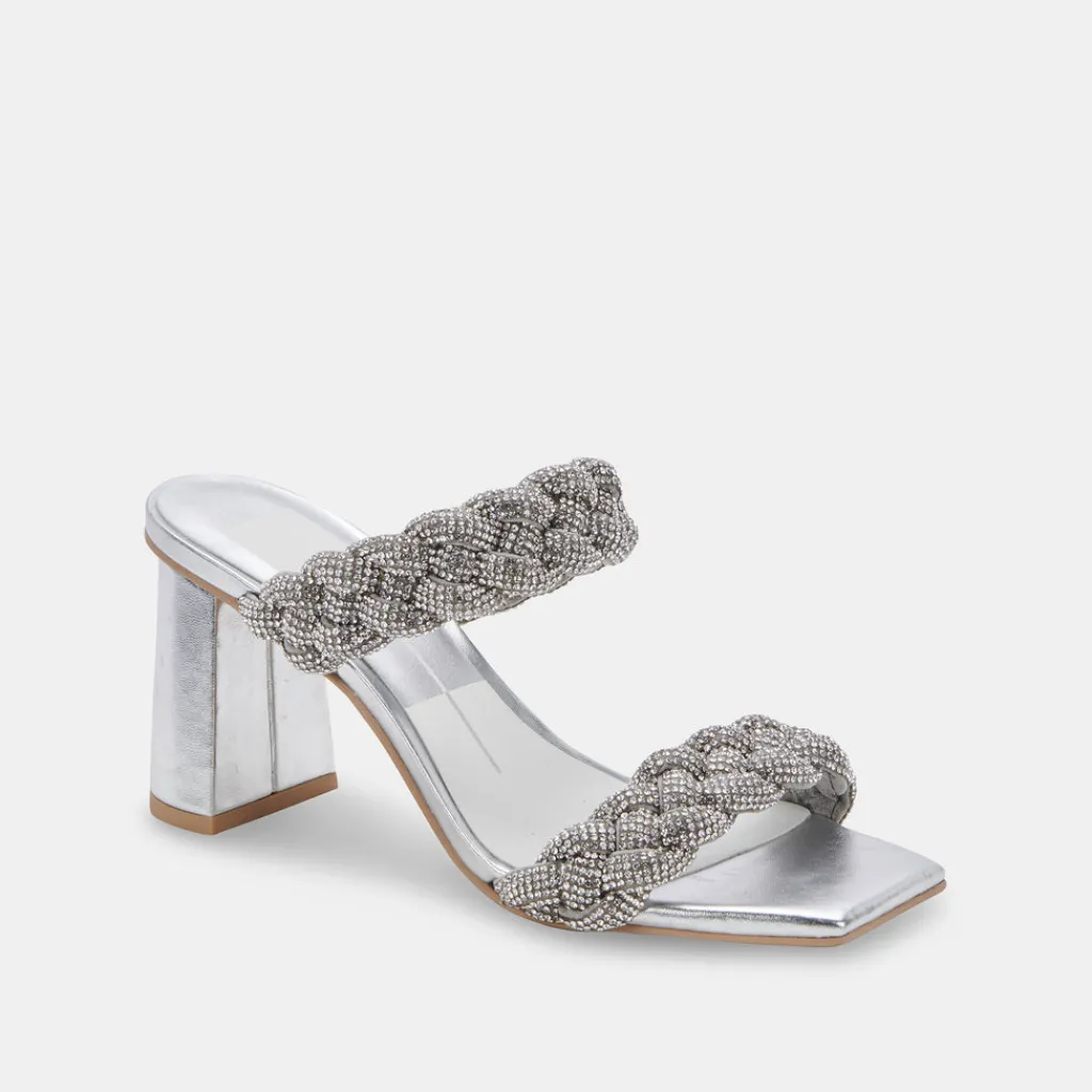 DOLCE VITA Heels*Paily Rhinestone Heels Crystal Rhinestone