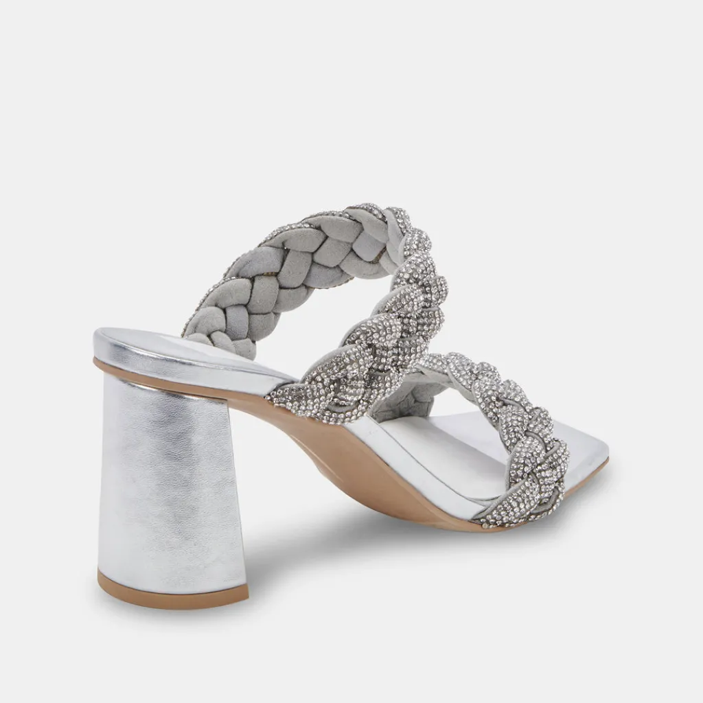 DOLCE VITA Heels*Paily Rhinestone Heels Crystal Rhinestone
