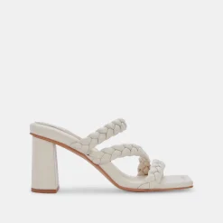 DOLCE VITA Sandals*Pang Heels Ivory Stella