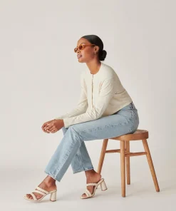 DOLCE VITA Sandals*Pang Heels Ivory Stella