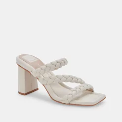 DOLCE VITA Sandals*Pang Heels Ivory Stella