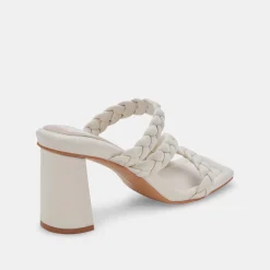 DOLCE VITA Sandals*Pang Heels Ivory Stella