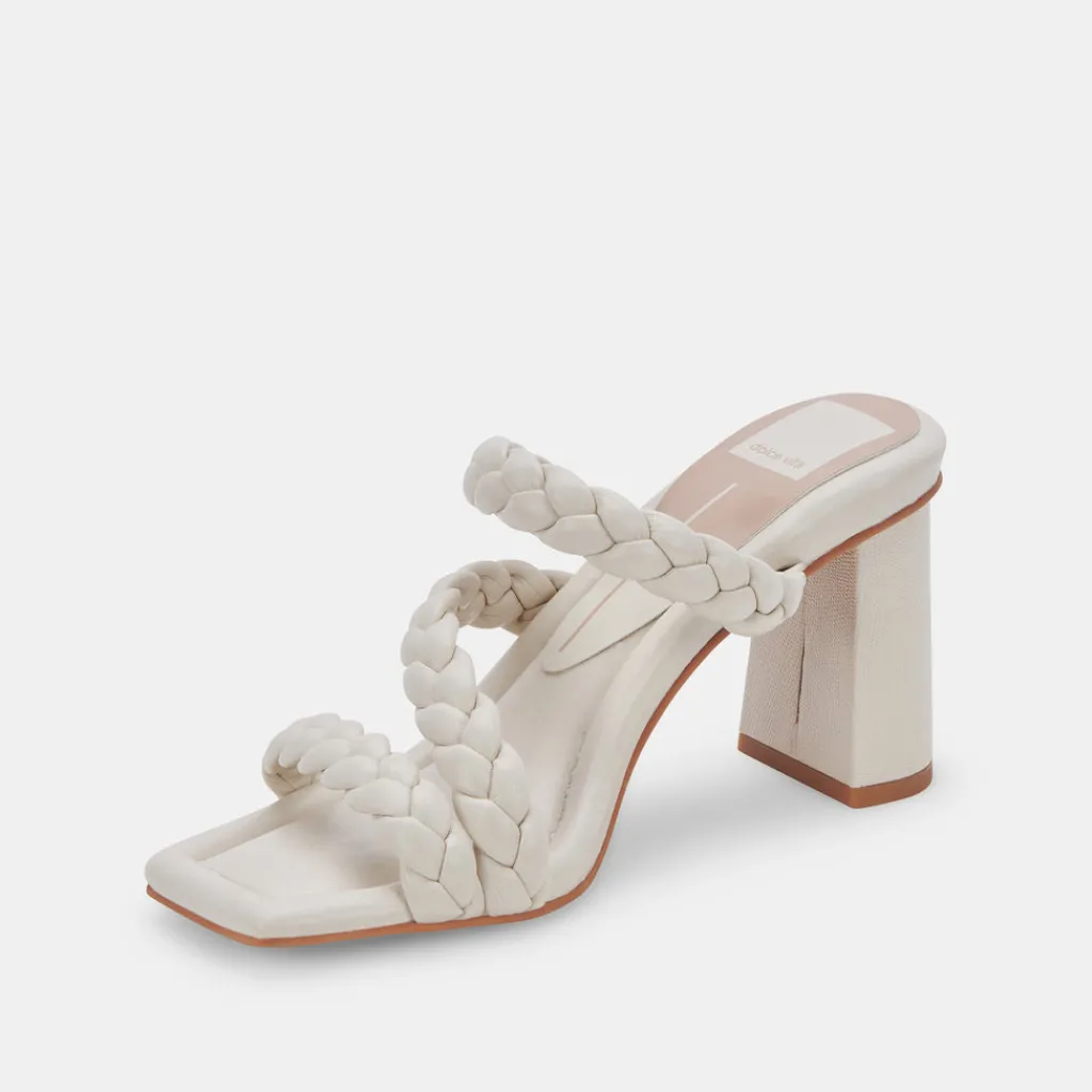 DOLCE VITA Sandals*Pang Heels Ivory Stella