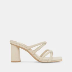 DOLCE VITA Sandals*Patsi Heels Ivory Leather