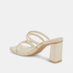 DOLCE VITA Sandals*Patsi Heels Ivory Leather