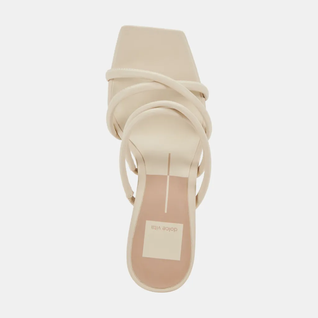 DOLCE VITA Sandals*Patsi Heels Ivory Leather