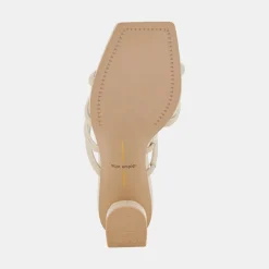 DOLCE VITA Sandals*Patsi Heels Ivory Leather
