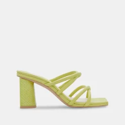 DOLCE VITA Heels*Patsi Heels Light Green Leather