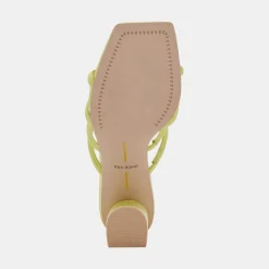 DOLCE VITA Heels*Patsi Heels Light Green Leather