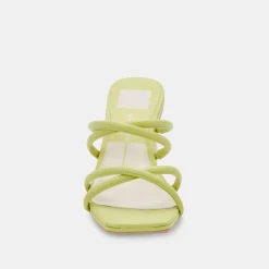 DOLCE VITA Heels*Patsi Heels Light Green Leather