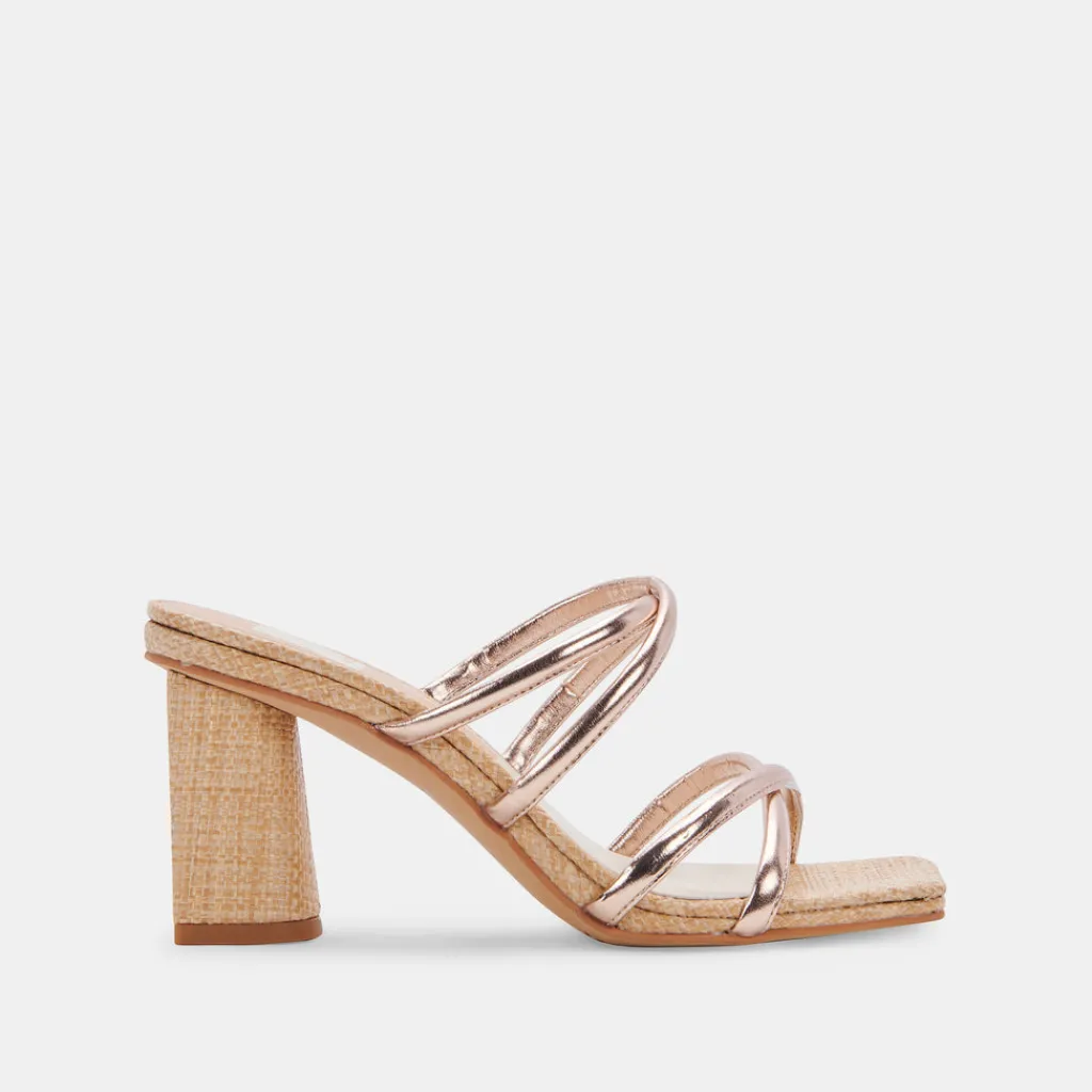 DOLCE VITA Heels*Patsi Heels Rose Gold Metallic Stella
