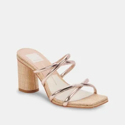 DOLCE VITA Heels*Patsi Heels Rose Gold Metallic Stella