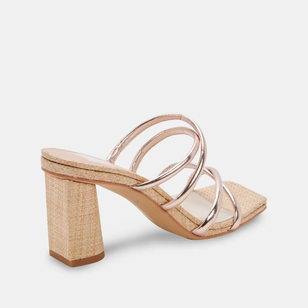 DOLCE VITA Heels*Patsi Heels Rose Gold Metallic Stella