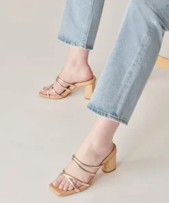 DOLCE VITA Heels*Patsi Heels Rose Gold Metallic Stella