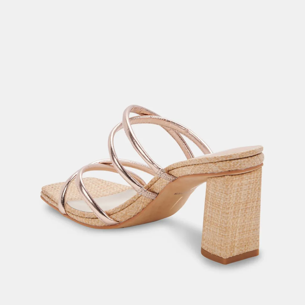 DOLCE VITA Heels*Patsi Heels Rose Gold Metallic Stella