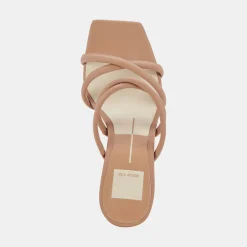 DOLCE VITA Sandals*Patsi Wide Heels Cafe Leather
