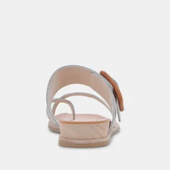 DOLCE VITA Sandals*Perris Sandals Ivory Embossed Leather