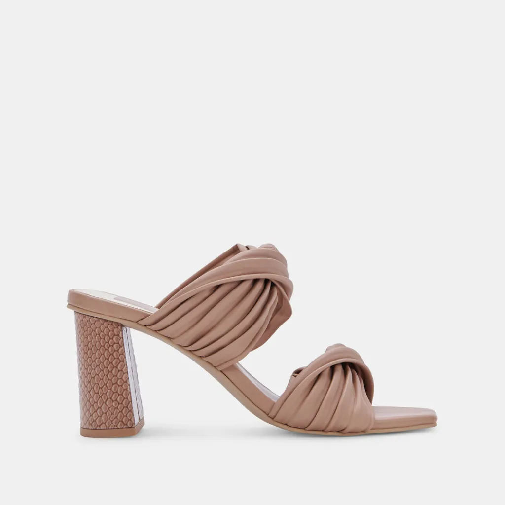 DOLCE VITA Sandals*Pilton Wide Heels Cafe Stella