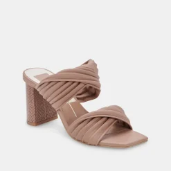 DOLCE VITA Sandals*Pilton Wide Heels Cafe Stella