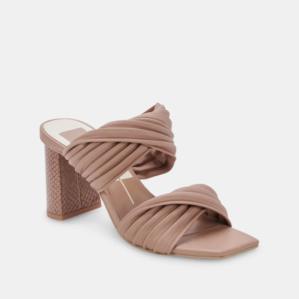 DOLCE VITA Sandals*Pilton Wide Heels Cafe Stella