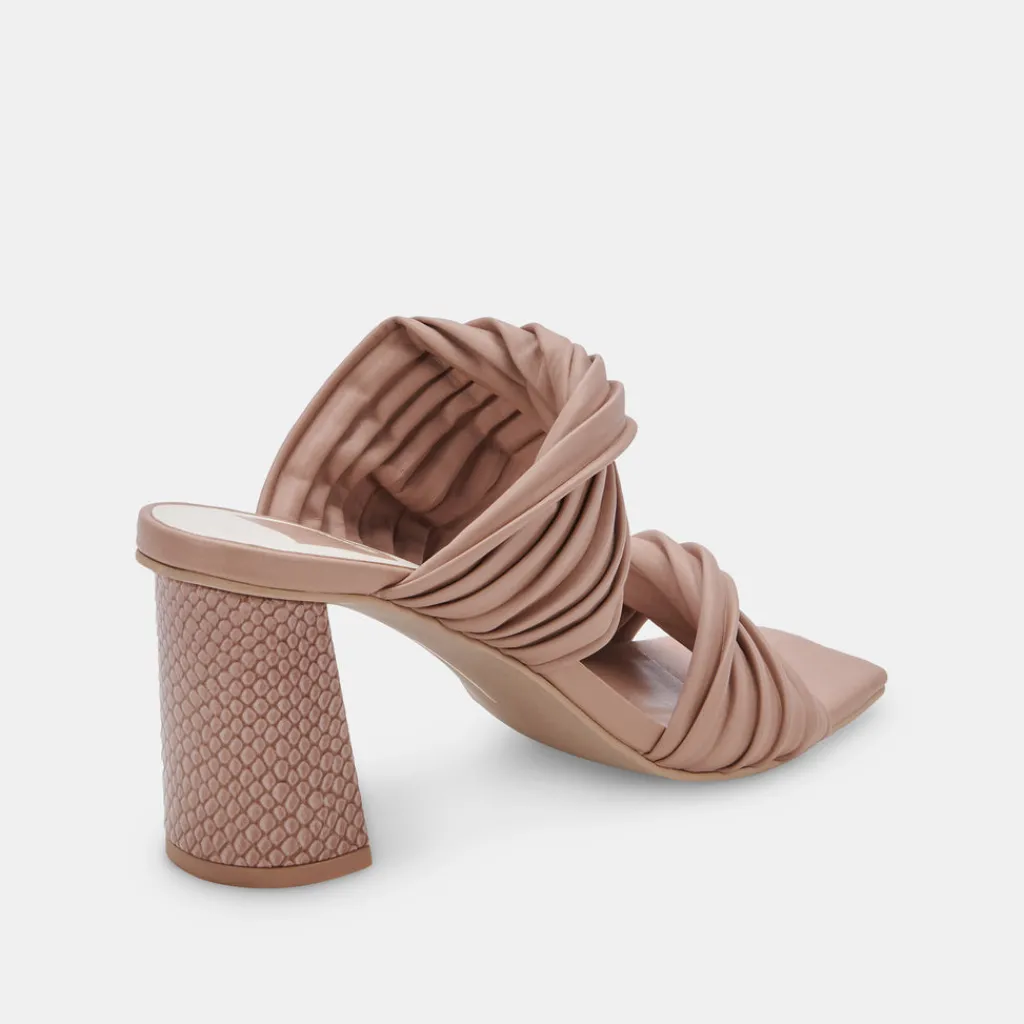 DOLCE VITA Sandals*Pilton Wide Heels Cafe Stella