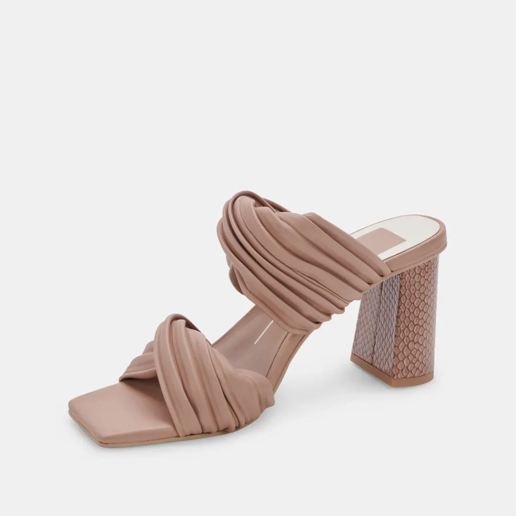 DOLCE VITA Sandals*Pilton Wide Heels Cafe Stella