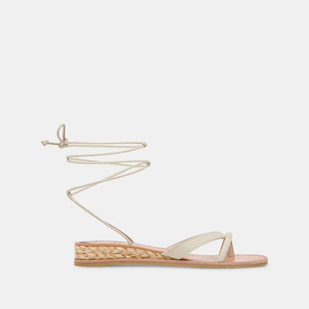 DOLCE VITA Sandals*Prax Sandals Ivory Leather