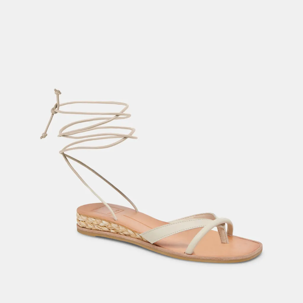 DOLCE VITA Sandals*Prax Sandals Ivory Leather