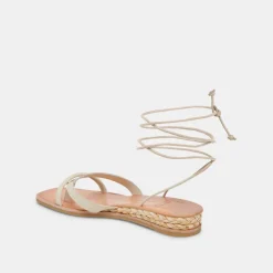 DOLCE VITA Sandals*Prax Sandals Ivory Leather
