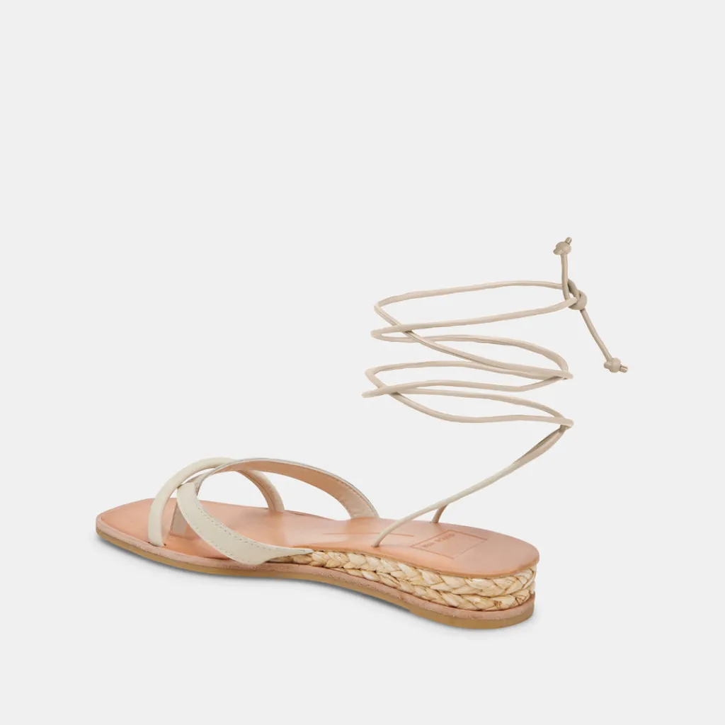 DOLCE VITA Sandals*Prax Sandals Ivory Leather