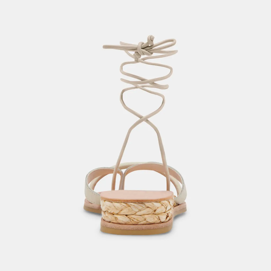 DOLCE VITA Sandals*Prax Sandals Ivory Leather