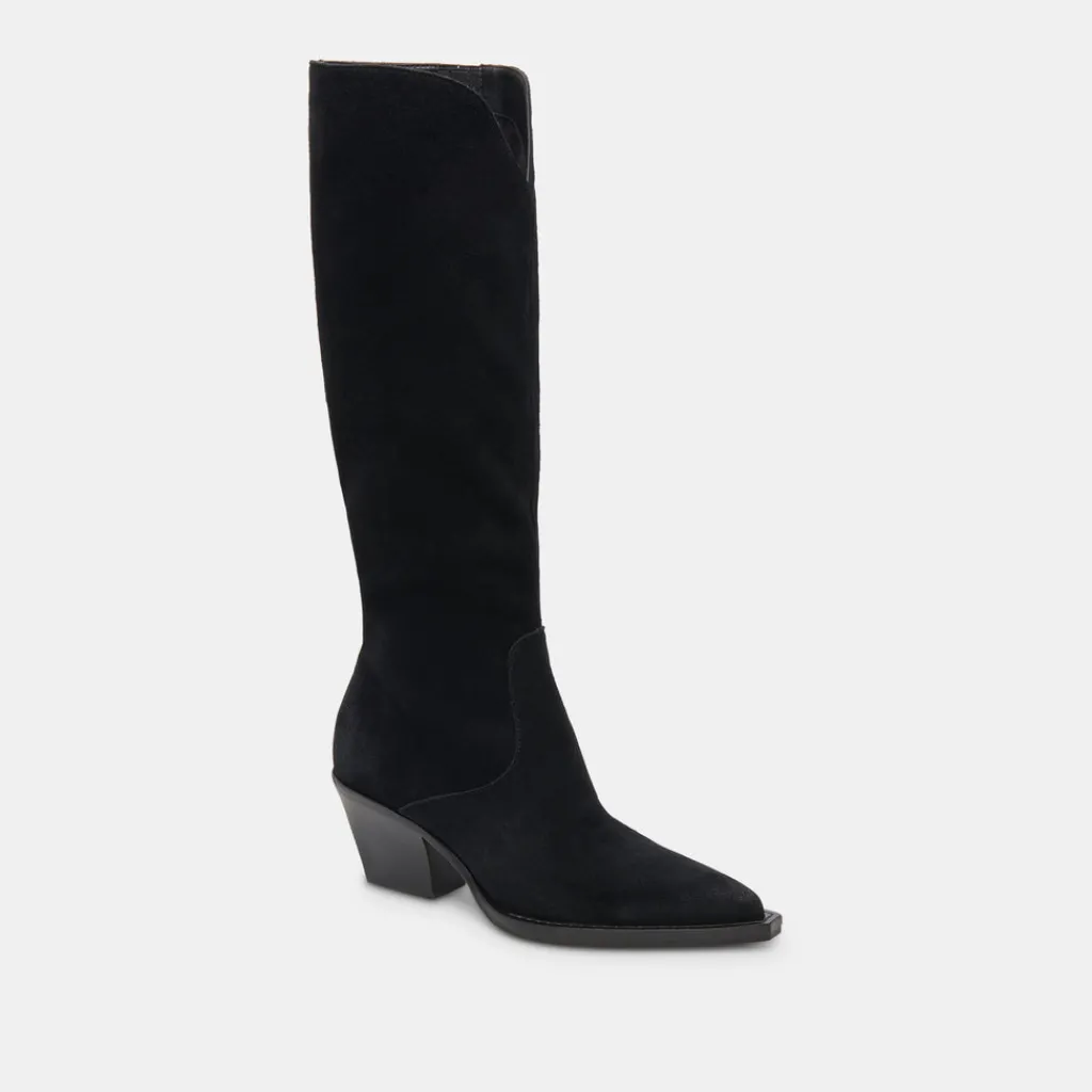 DOLCE VITA Boots & Booties*Raj Boots Onyx Suede