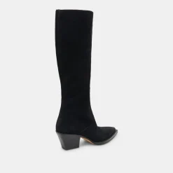DOLCE VITA Boots & Booties*Raj Wide Calf Boots Onyx Suede