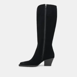 DOLCE VITA Boots & Booties*Raj Wide Calf Boots Onyx Suede
