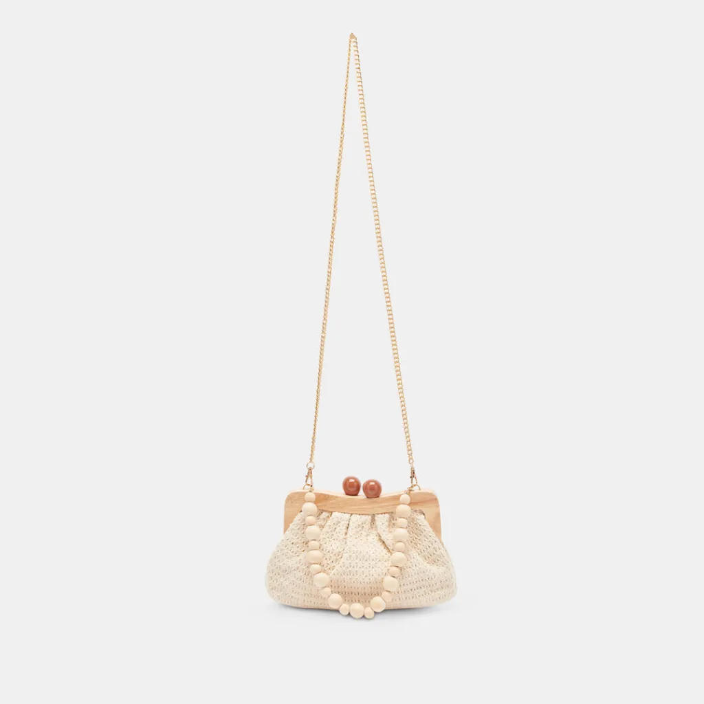 DOLCE VITA Handbags*Randy Clutch Sandstone Knit