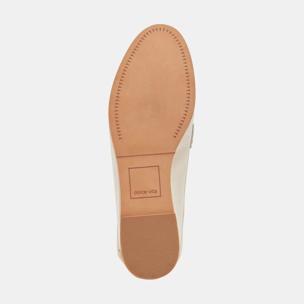 DOLCE VITA Flats & Loafers*Reign Flats Ivory Leather