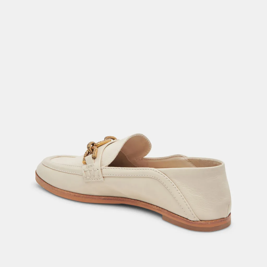 DOLCE VITA Flats & Loafers*Reign Flats Ivory Leather
