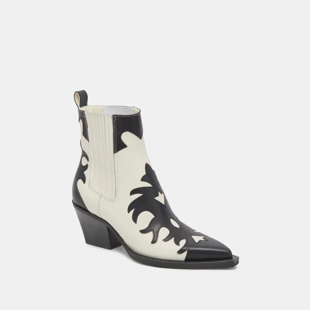 DOLCE VITA Boots & Booties*Renia Boots Black White Leather