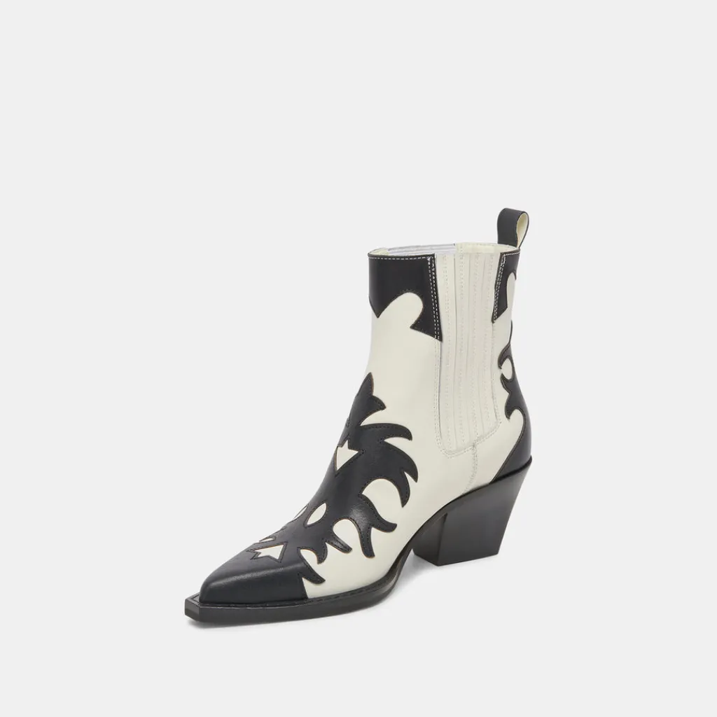 DOLCE VITA Boots & Booties*Renia Boots Black White Leather