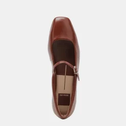 DOLCE VITA Flats & Loafers*Reyes Ballet Flats Brown Crinkle Patent